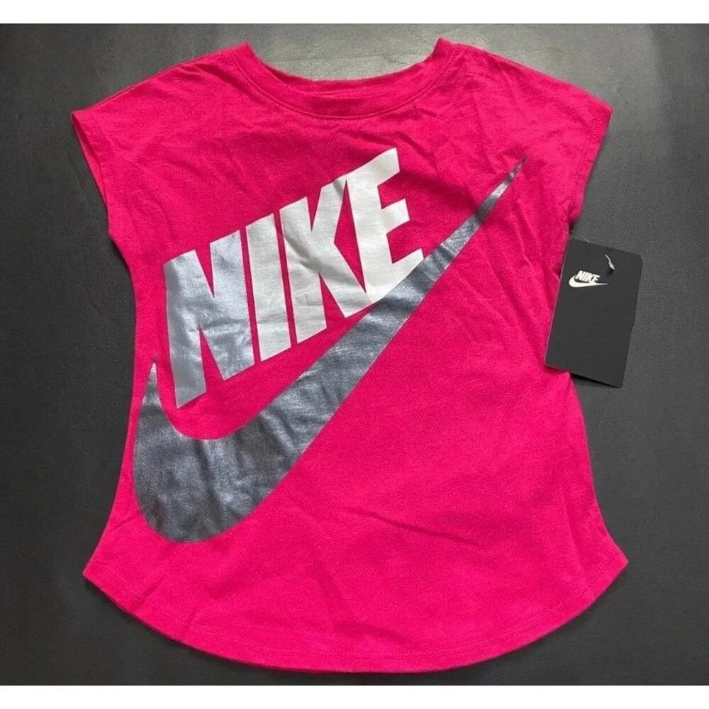NWT Nike Metallic Athletic Set Girls Size 5